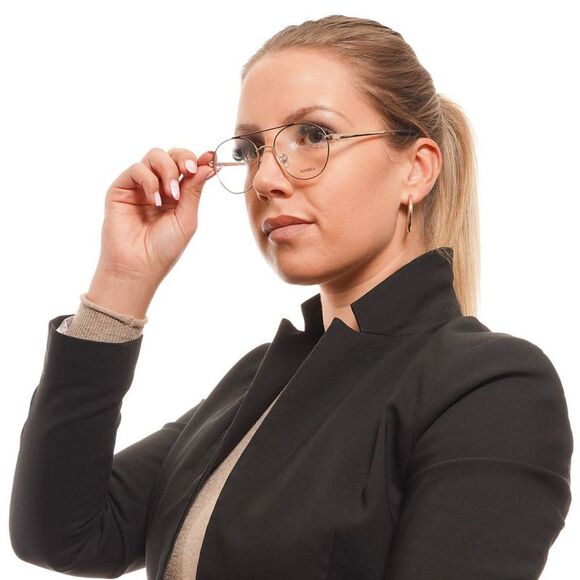 Max & Co Round Metal Frame Eyeglasses MA1043064 Women Gold Frames - Picture 4 of 4